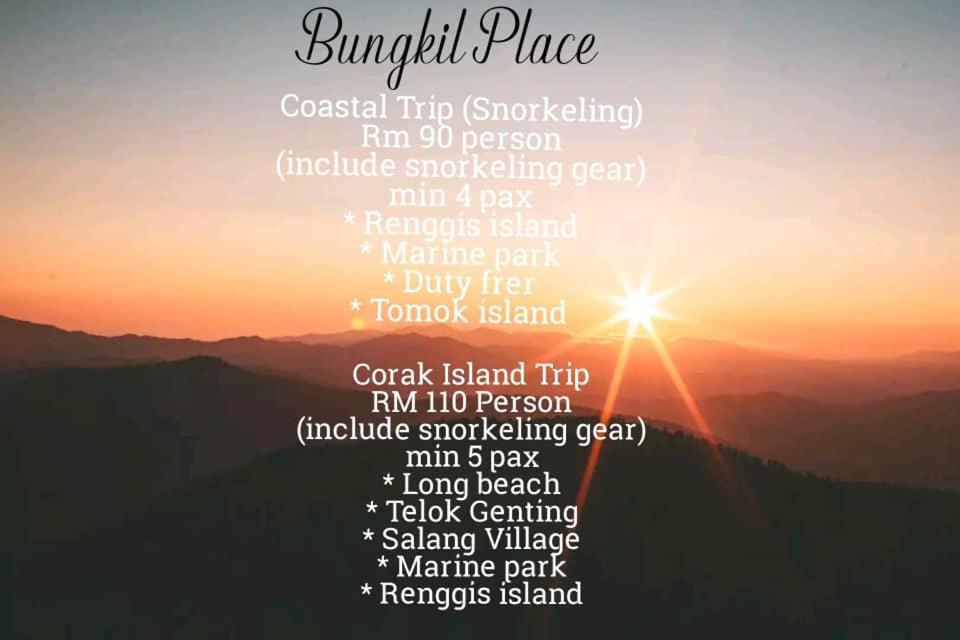 Bungkil Place Otel Tioman island Dış mekan fotoğraf